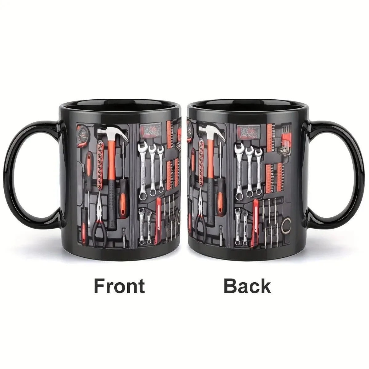 Creative Trend Toolbox Water Cup Light Luxury Premium Sense with Handle Cup 3D Large Capacity Coffee Cup Mug